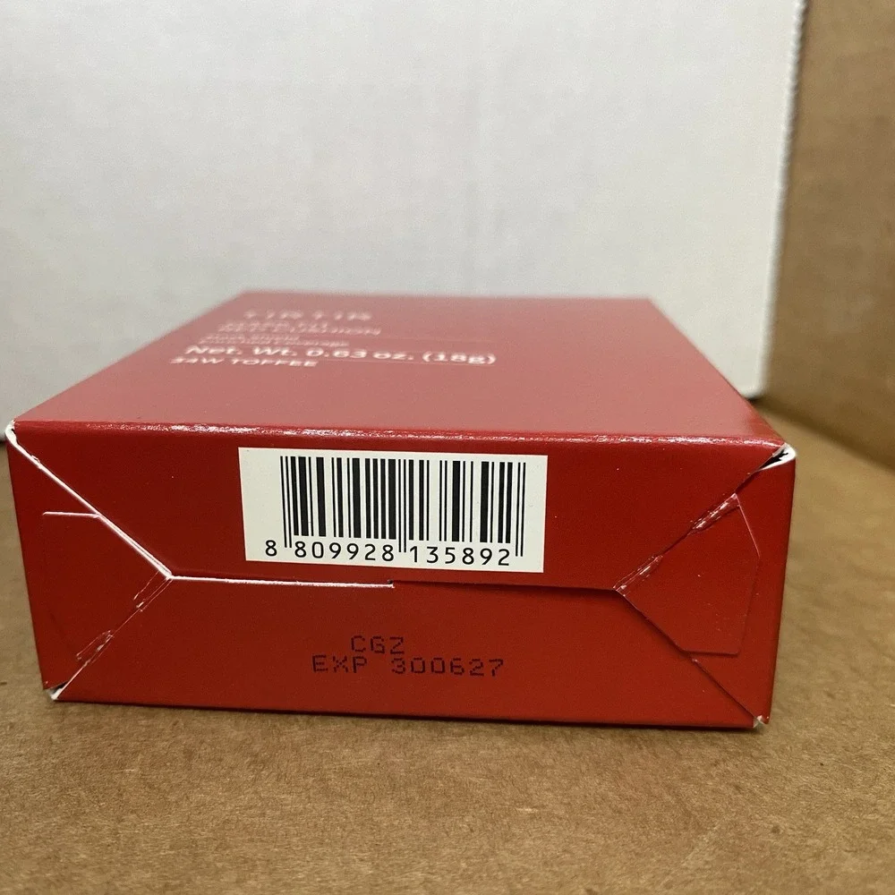 NEW TIRTIR Mask Fit Red Cushion Foundation 34W‎ Toffee .63 Oz